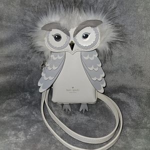 Kate Spade Star Bright Owl Phone Crossbody